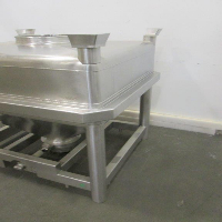 Glatt 15 cubic Foot Stainless Steel Totes image 0